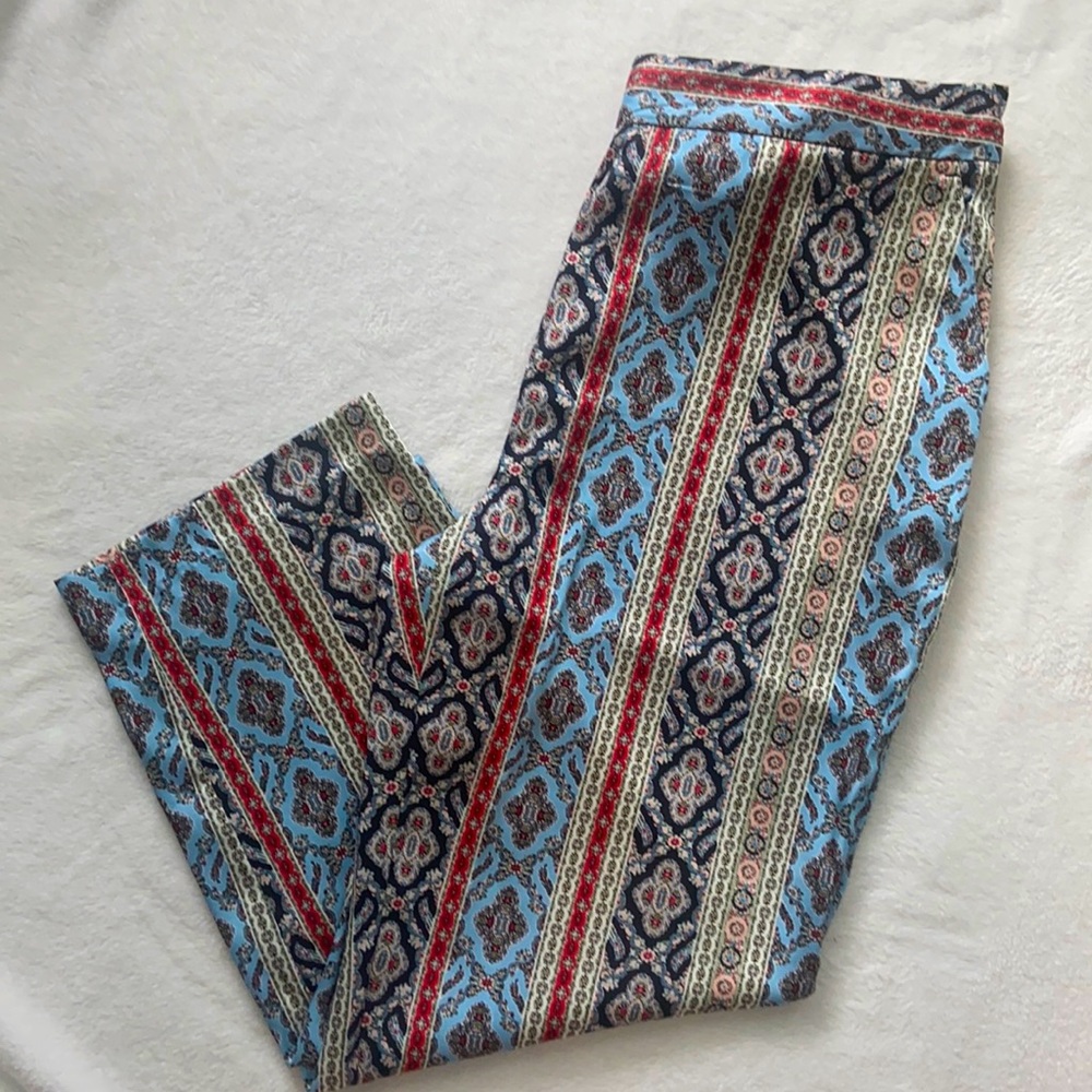 ZARA patterned pants - gorgeous & lightweight 🦋🦋